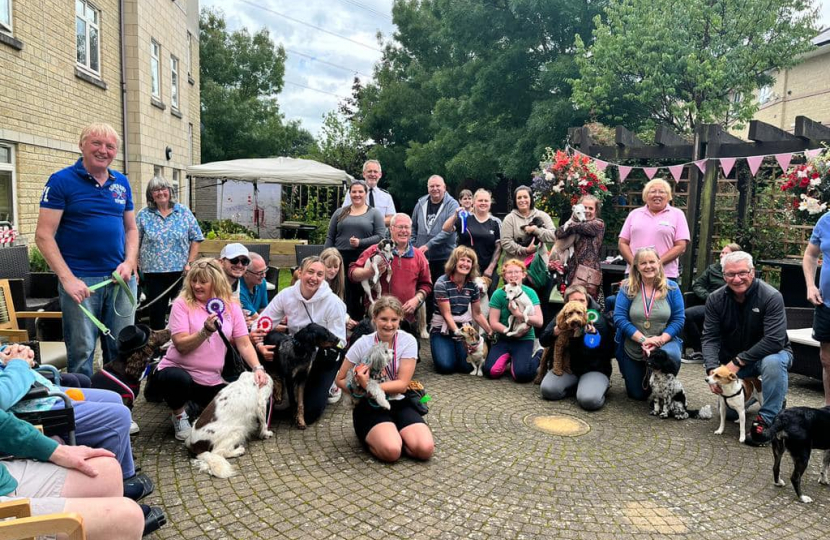 Group image of all those at the event.