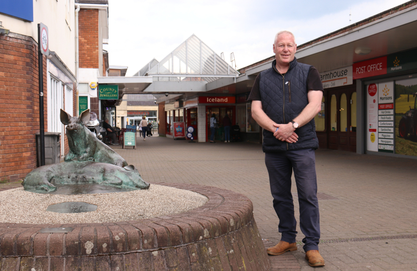 Nic Puntis is Calne Town Centre