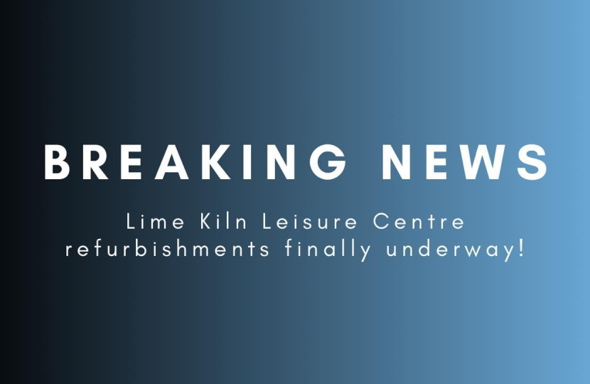 Breaking news - Lime Kiln Leisure Centre refurbishment delivered